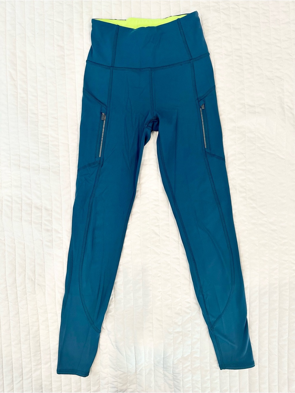 Athleta Rainier Fleece Leggings, Size XXS — Like New! (Runs Large) - Picture 2 of 3